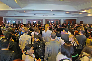 Convention crowd
